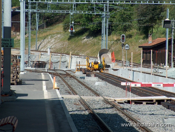 HPIM1528.JPG - Baustelle Bahnhof Filisur