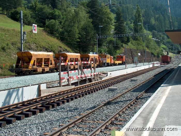 HPIM1533.JPG - Baustelle Bahnhof Filisur