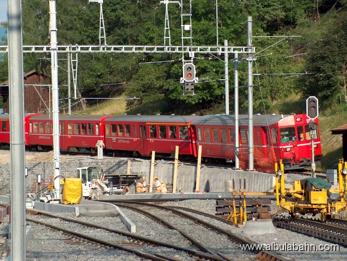 HPIM1827.JPG - Baustelle Bahnhof Filisur
