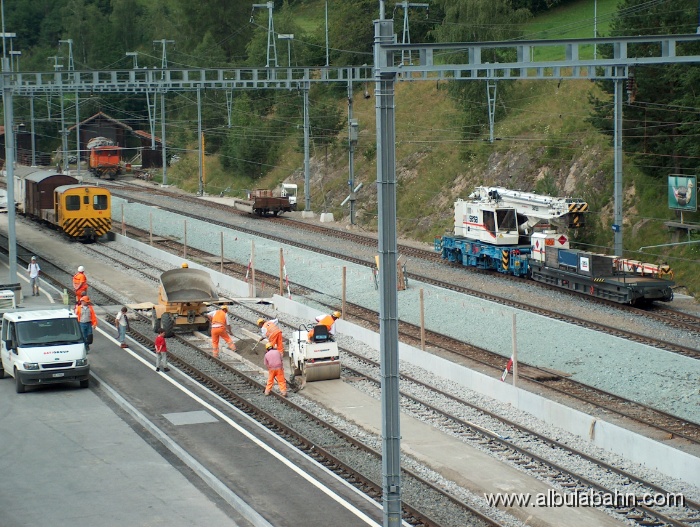 HPIM2185.JPG - Baustelle Bahnhof Filisur