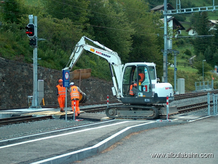 HPIM3951.JPG - Baustelle Bahnhof Filisur